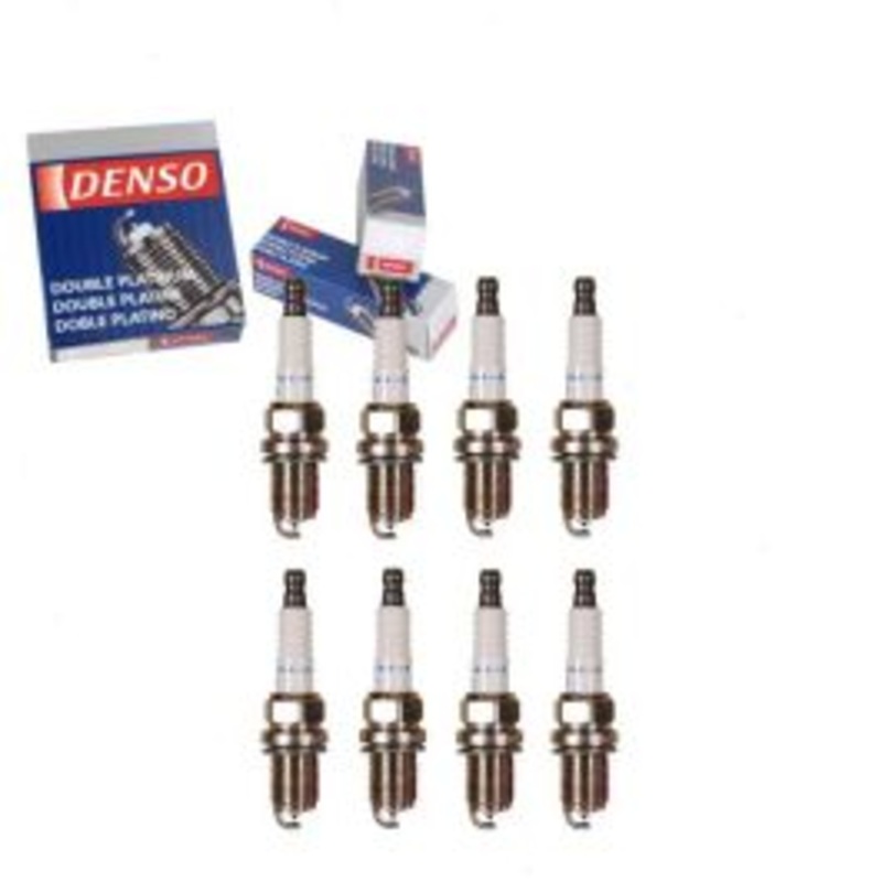 8 pc DENSO Double Platinum Spark Plugs for 1990 Buick LeSabre 5.0L V8