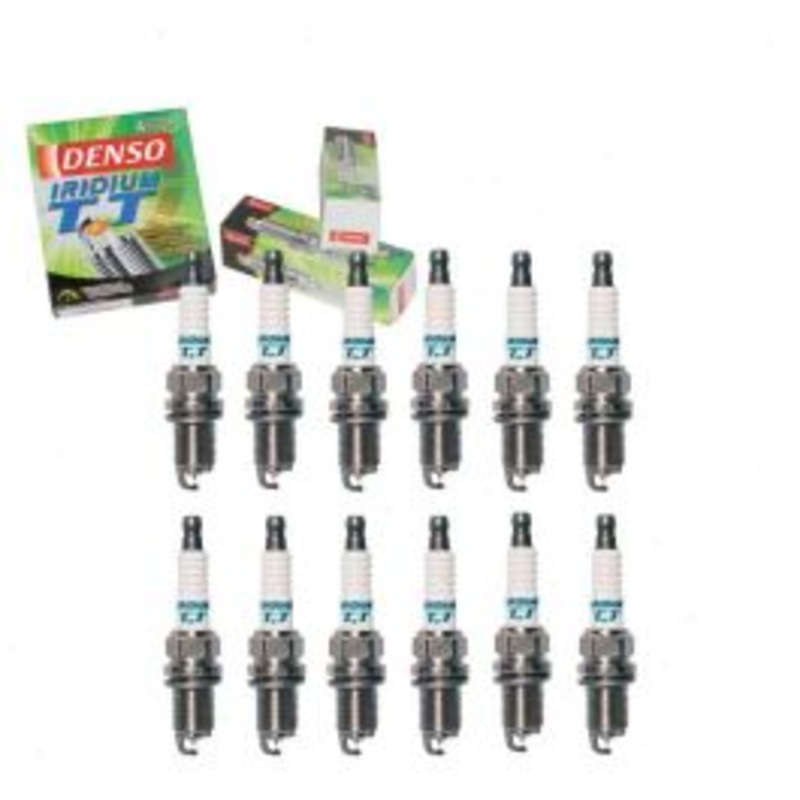 12 pc DENSO Iridium TT Spark Plugs for 1999-2003 Mercedes-Benz ML320 3.2L V6
