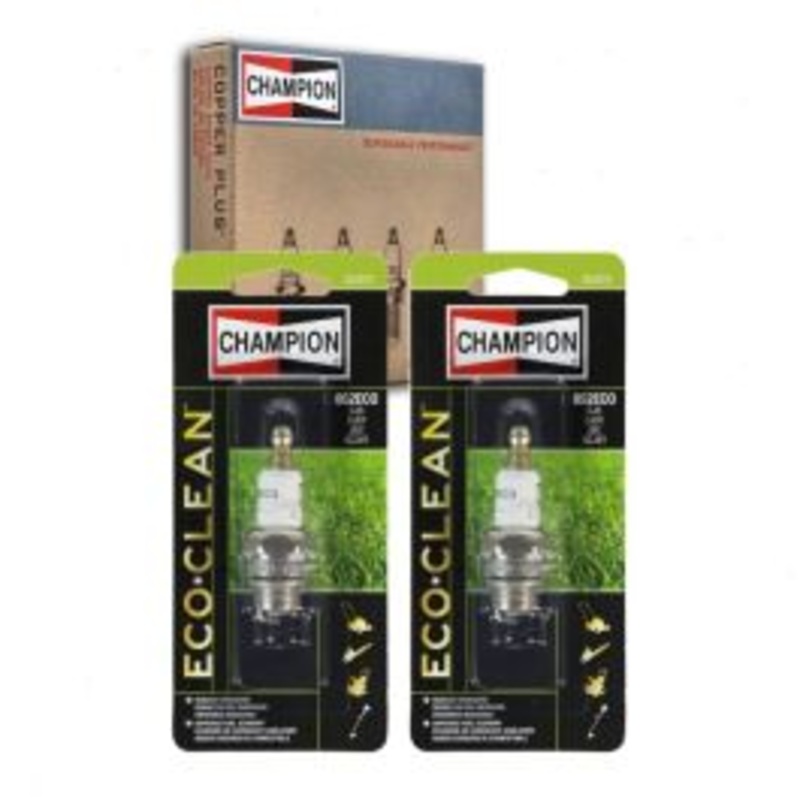 2 pc Champion 852ECO Spark Plugs