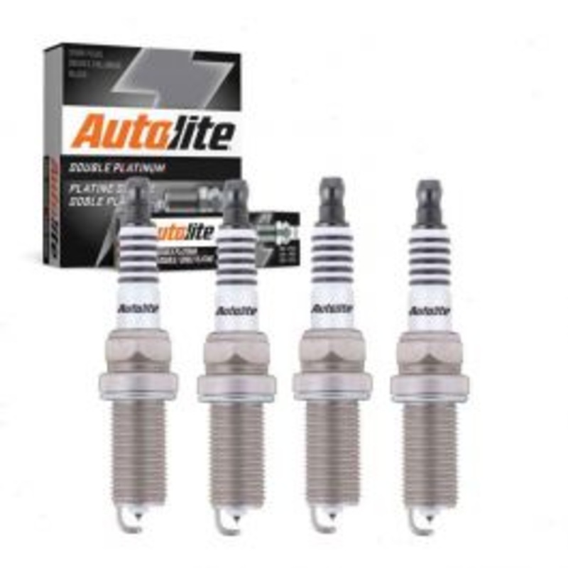 4 pc Autolite Double Platinum Spark Plug for 2013-2014 Subaru WRX