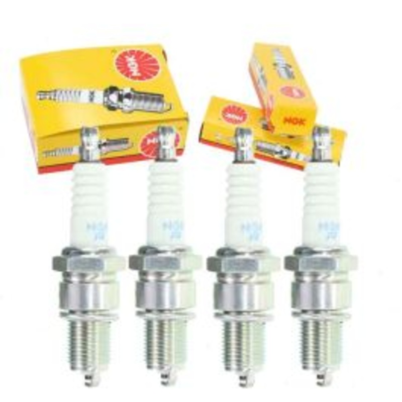 4 pc NGK Standard Spark Plugs for 1988-1989 Yugo GVX 1.3L L4
