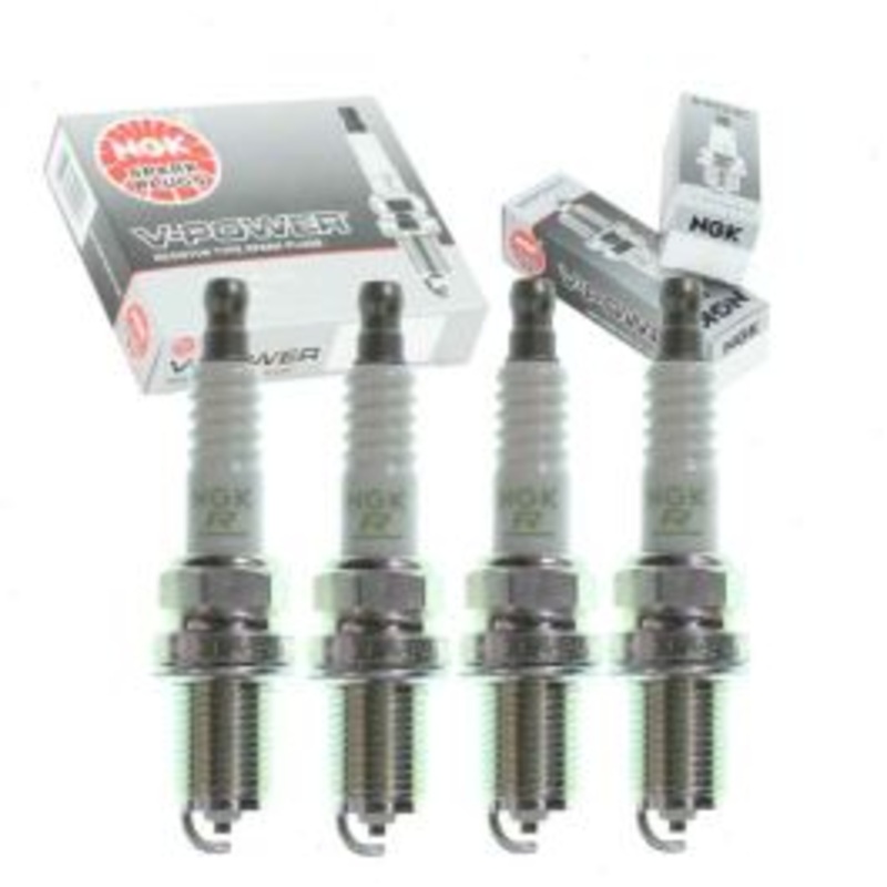 4 pc NGK V-Power Spark Plugs for 2003-2005 Kia Rio 1.6L L4