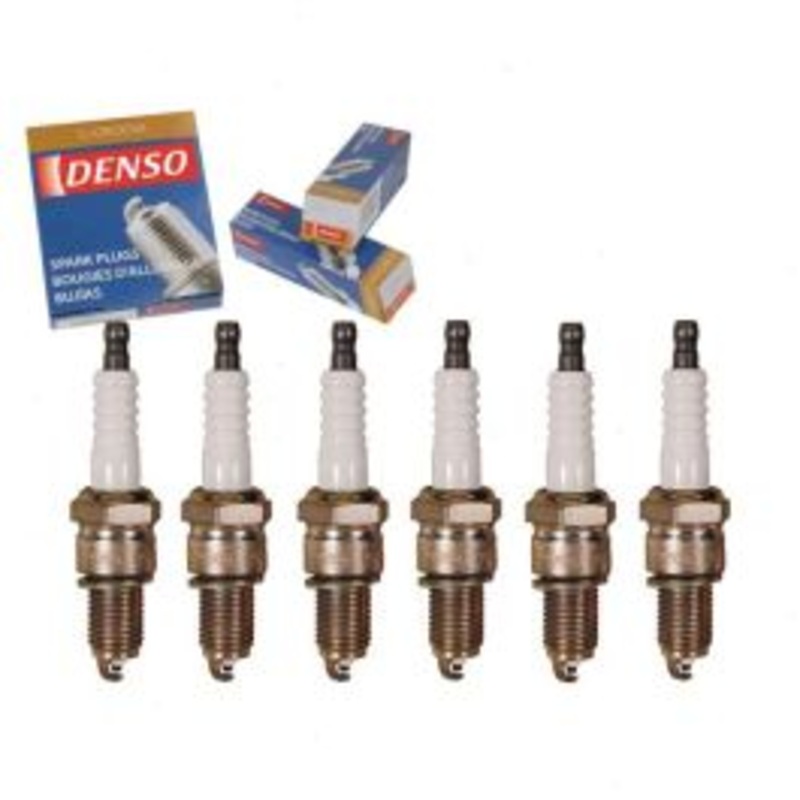 6 pc DENSO Standard U-Groove Spark Plugs for 1961-1974 Dodge Dart 2.8L 3.2L 3.7L L6