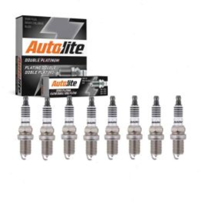8 pc Autolite Double Platinum APP3922 Spark Plug