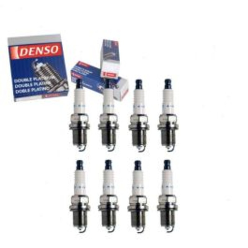 8 pc DENSO Double Platinum Spark Plugs for 1985 Oldsmobile Delta 88 5.0L V8