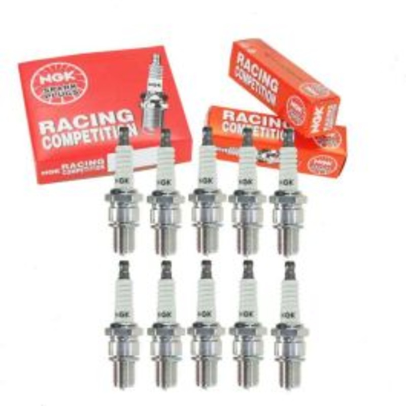 10 pc NGK Racing 5583 R6254E-9 Spark Plugs