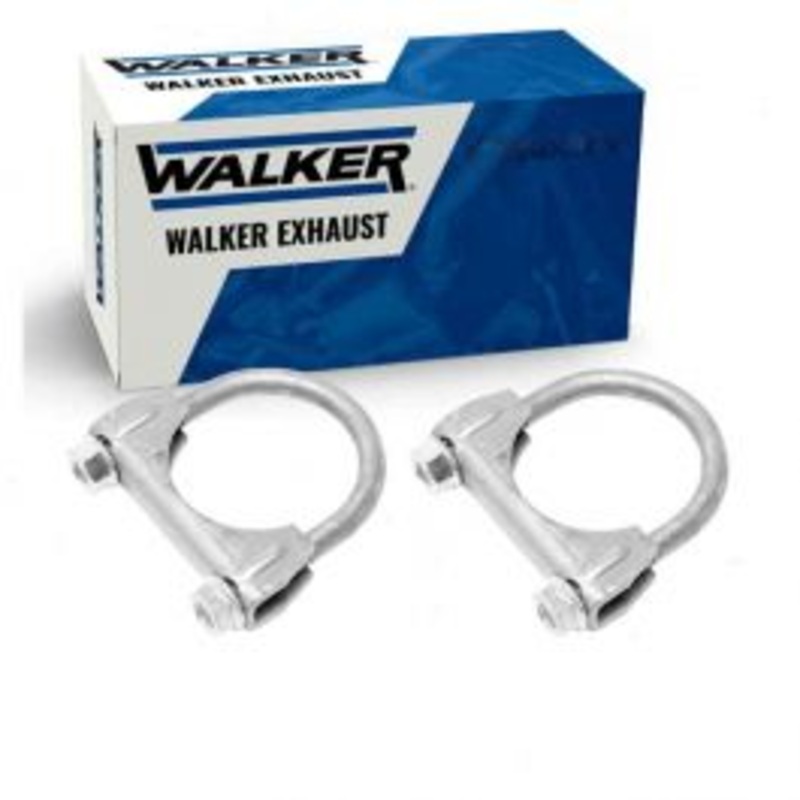 2 pc Walker Exhaust Clamps for 1984-1999 Chevrolet Monte Carlo 3.4L 3.8L 5.0L V6 V8