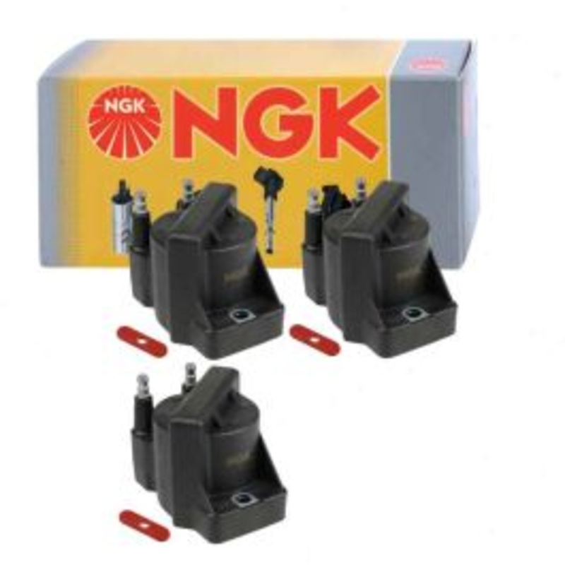 3 pc NGK Ignition Coils for 1988-2008 Pontiac Grand Prix 2.8L 3.1L 3.4L 3.8L V6