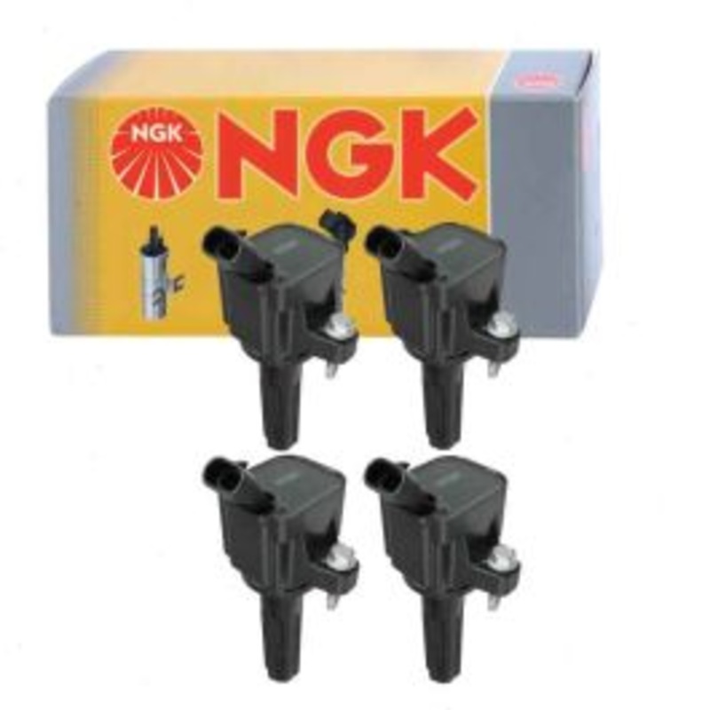 4 pc NGK Ignition Coils for 2007-2012 GMC Canyon 2.9L L4