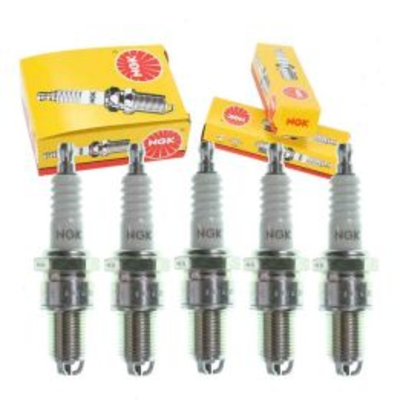 5 pc NGK Standard Spark Plugs for 1989-1991 Audi 200 Quattro 2.2L L5