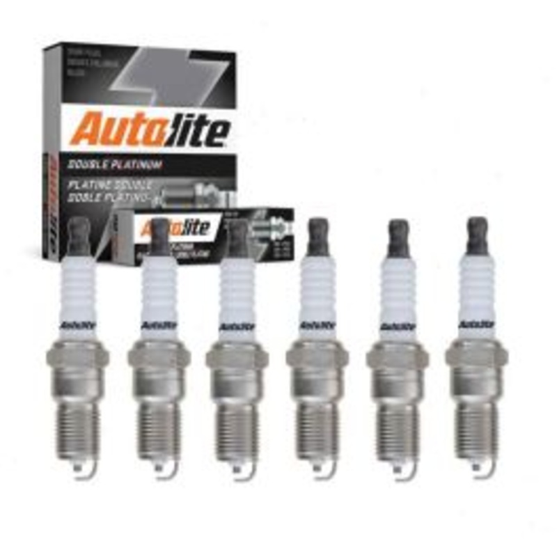 6 pc Autolite Double Platinum Spark Plug for 1983-1995 Ford Ranger 2.8L 2.9L