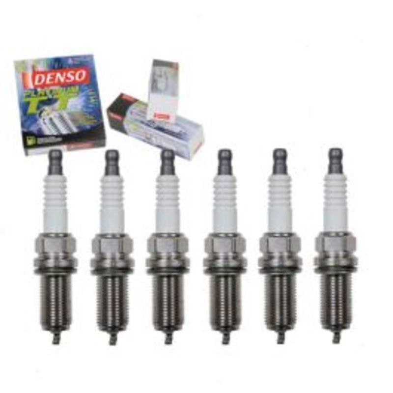 6 pc DENSO Platinum TT Spark Plugs for 2003 Infiniti FX35 3.5L V6