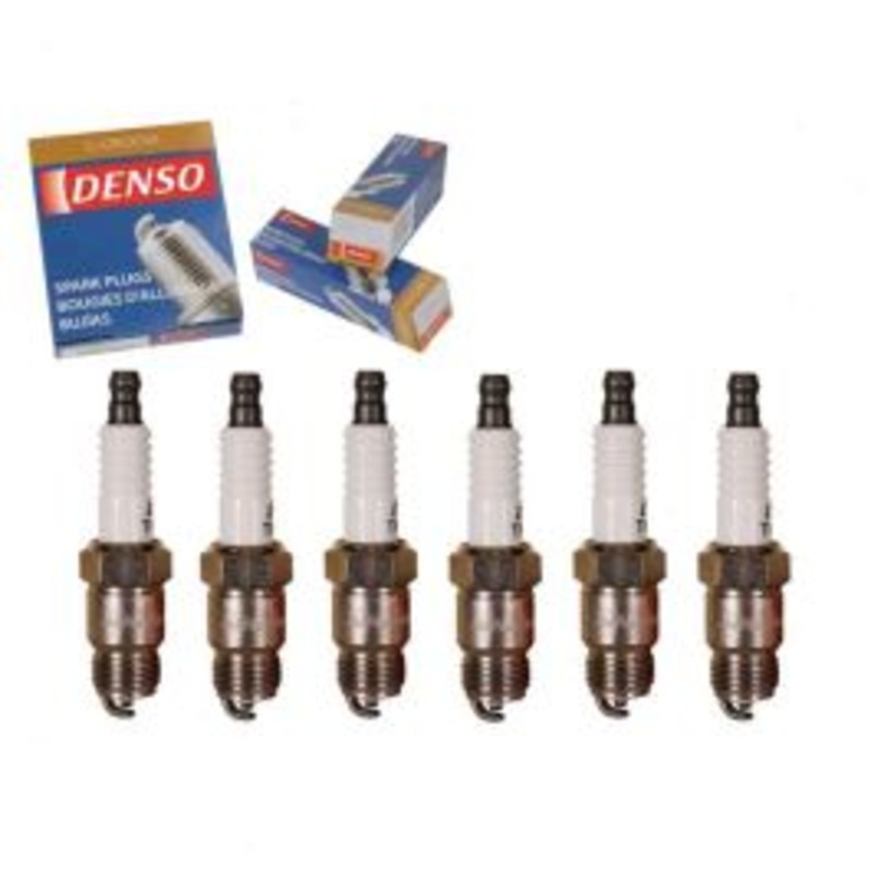 6 pc DENSO Standard U-Groove Spark Plugs for 1978-1984 Chevrolet El Camino 3.3L 3.8L V6