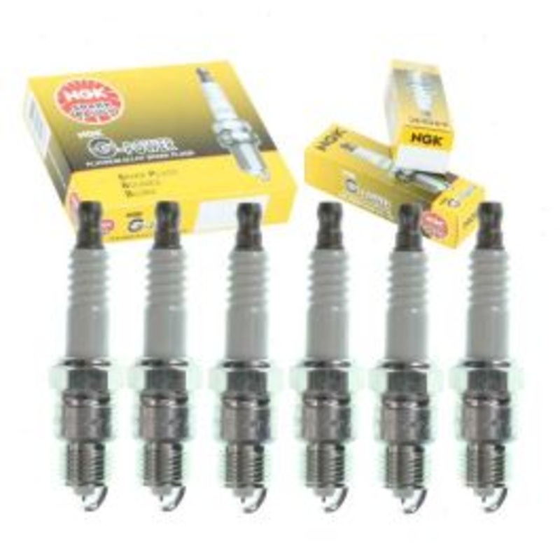 6 pc NGK G-Power Spark Plugs for 1971 Chevrolet C20 Pickup 4.1L L6