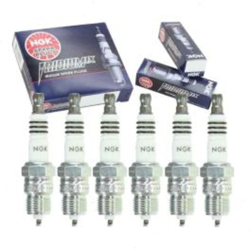 6 pc NGK Iridium IX Spark Plugs for 1992-1993 GMC Typhoon 4.3L V6