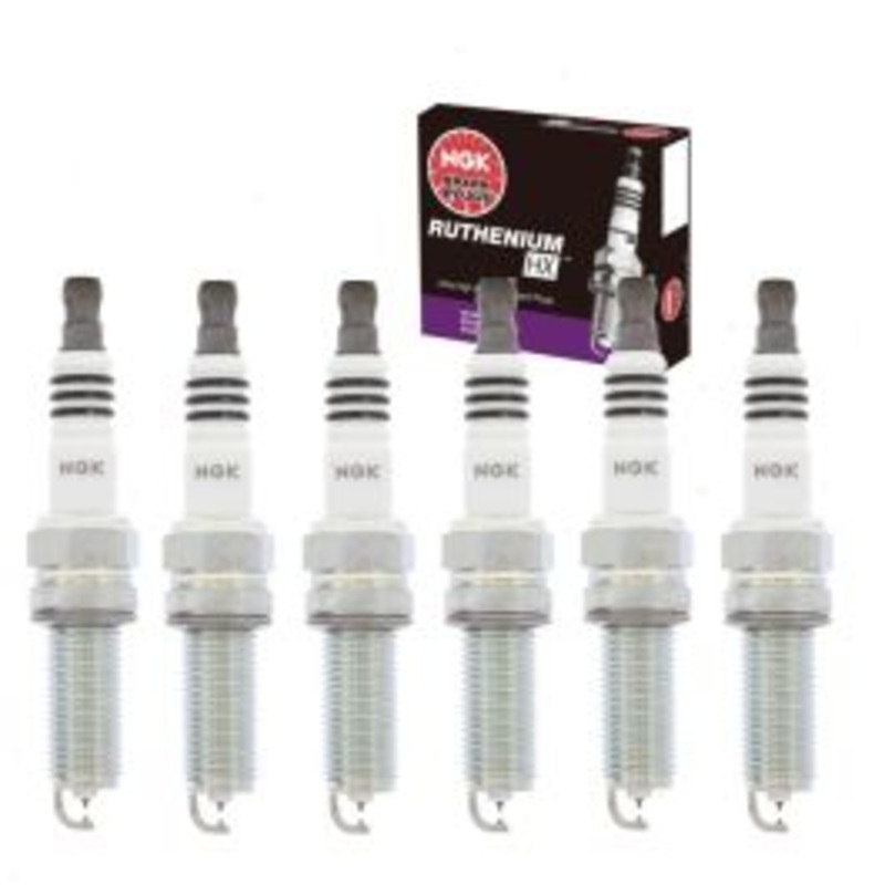 6 pc NGK Ruthenium HX Spark Plugs for 2008-2019 Honda Odyssey 3.5L V6