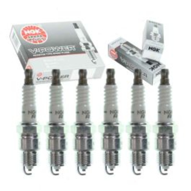 6 pc NGK V-Power Spark Plugs for 1977-1985 Buick LeSabre 3.8L 4.1L V6