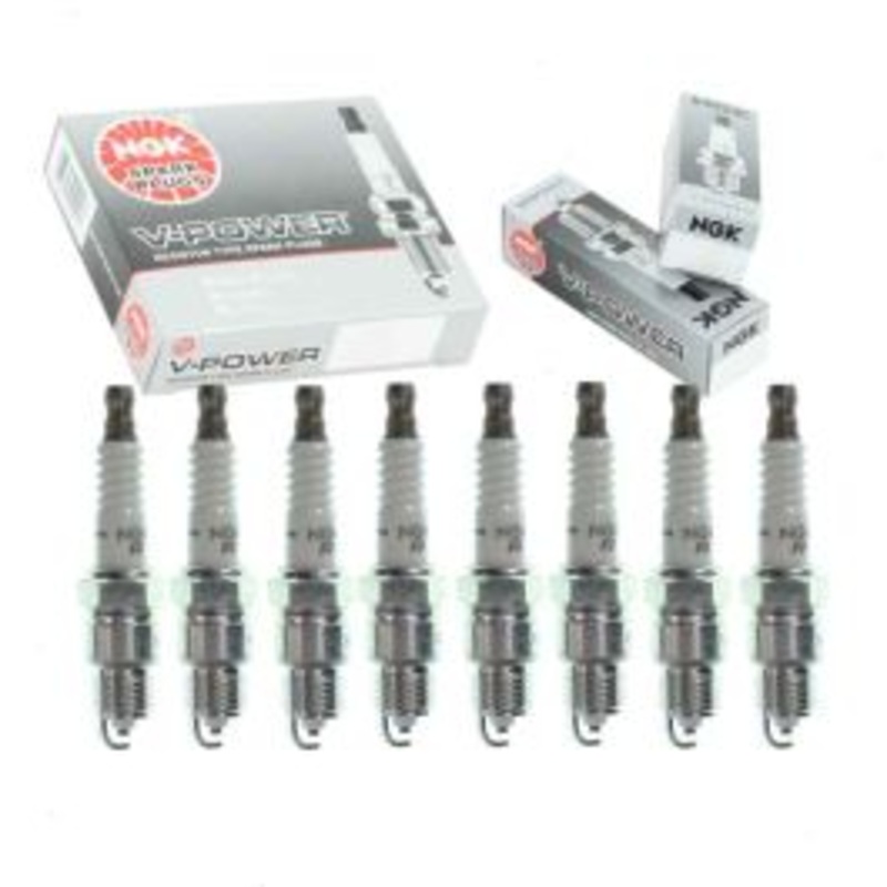 8 pc NGK V-Power Spark Plugs for 1974 Mercury Monterey 7.5L V8