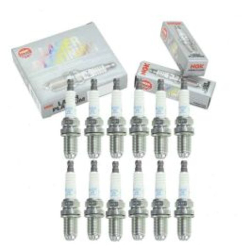 12 pc NGK Laser Platinum Spark Plugs for 1998-2001 BMW 750iL 5.4L V12