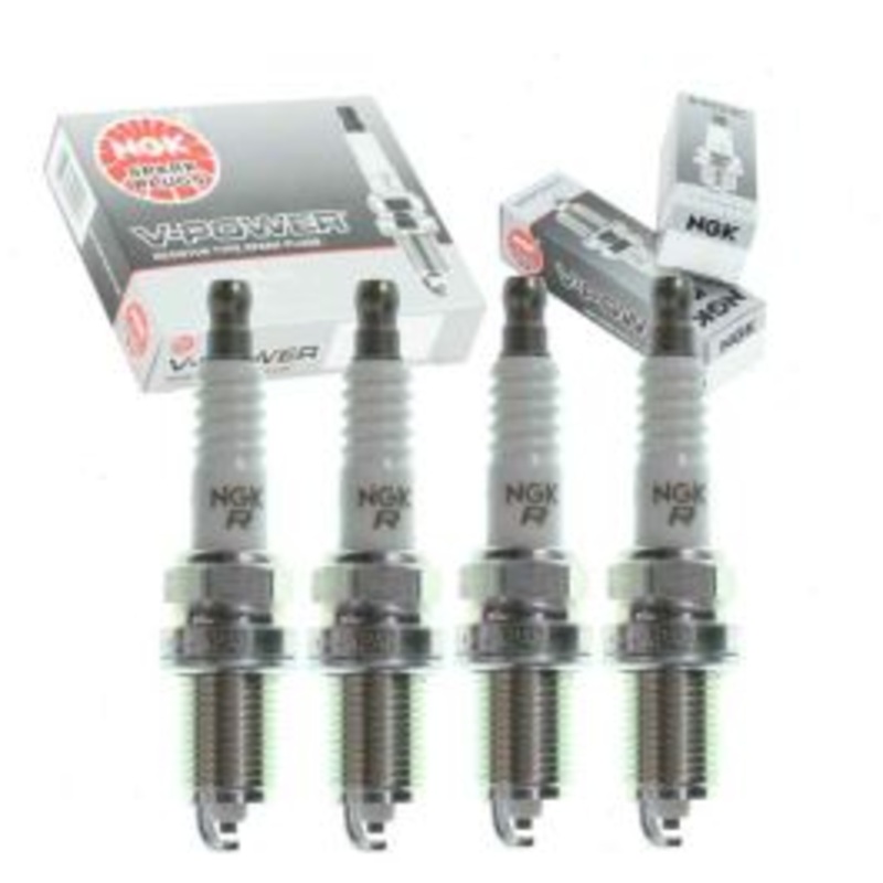 4 pc NGK V-Power Spark Plugs for 1992-1994 Chevrolet Beretta 2.3L L4