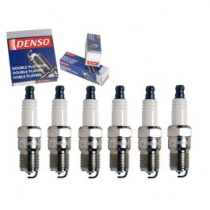 6 pc DENSO Double Platinum Spark Plugs for 2001-2007 Ford Escape 3.0L V6