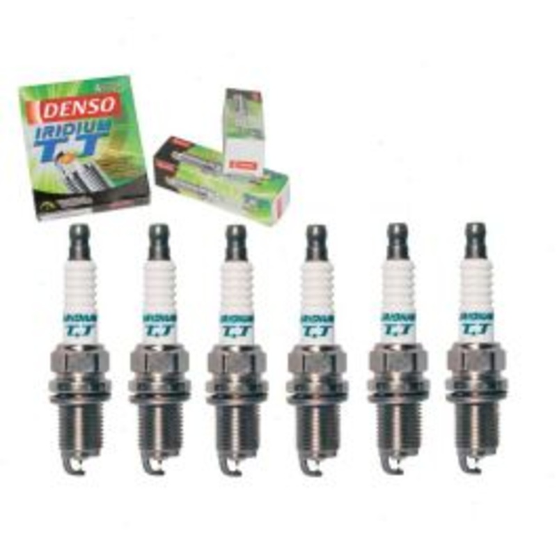 6 pc DENSO Iridium TT Spark Plugs for 1992-1994 Audi 100 2.8L V6