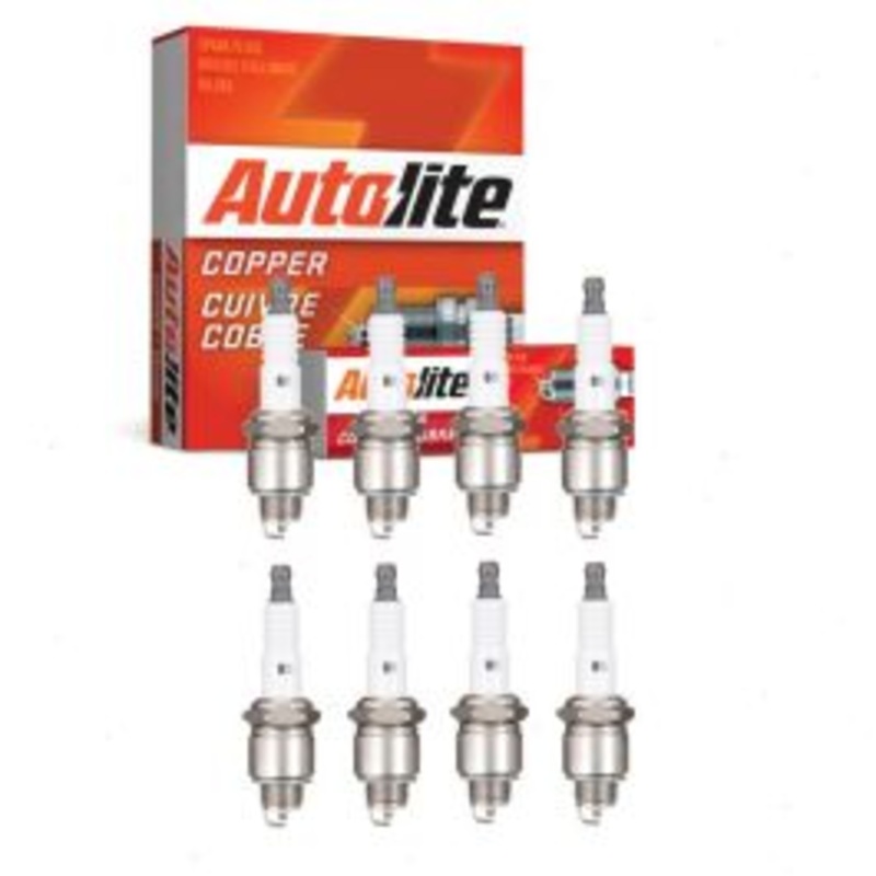 8 pc Autolite Copper Core Spark Plugs for 1965-1967 Chevrolet Malibu 4.6L V8