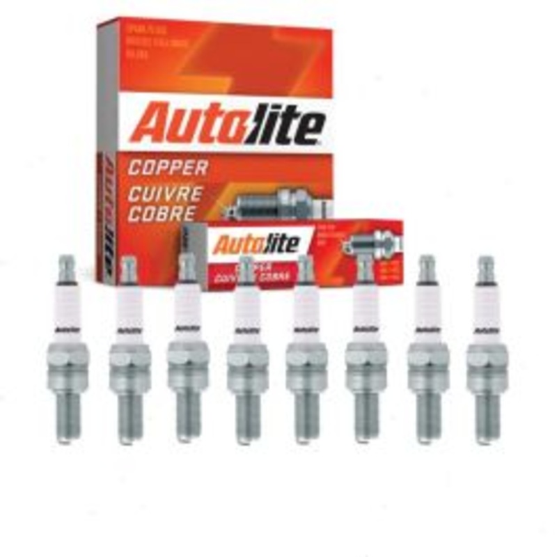 8 pc Autolite Copper Core Spark Plugs for 2004-2013 Maserati Quattroporte 4.2L 4.7L V8