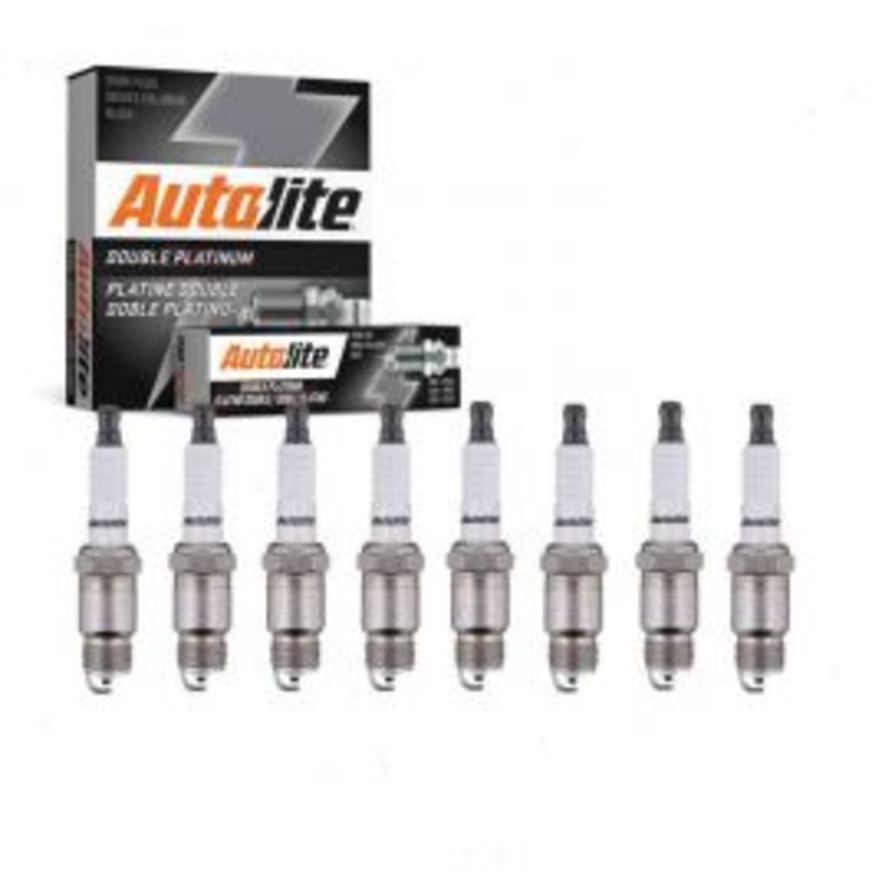 8 pc Autolite Double Platinum Spark Plug for 1976-1978 GMC G15 5.0L 5.7L