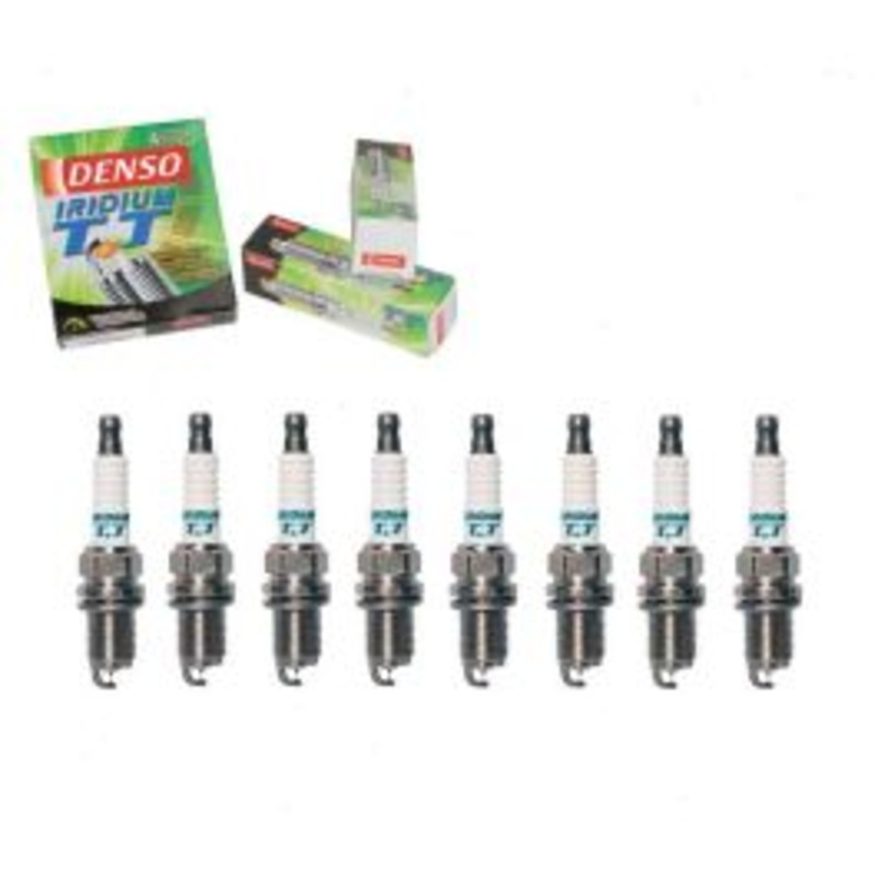 8 pc DENSO Iridium TT Spark Plugs for 1992-1994 Dodge B350 5.2L 5.9L V8