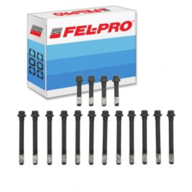 Fel-Pro Engine Cylinder Head Bolt Set for 1987-1989 GMC R2500 7.4L V8