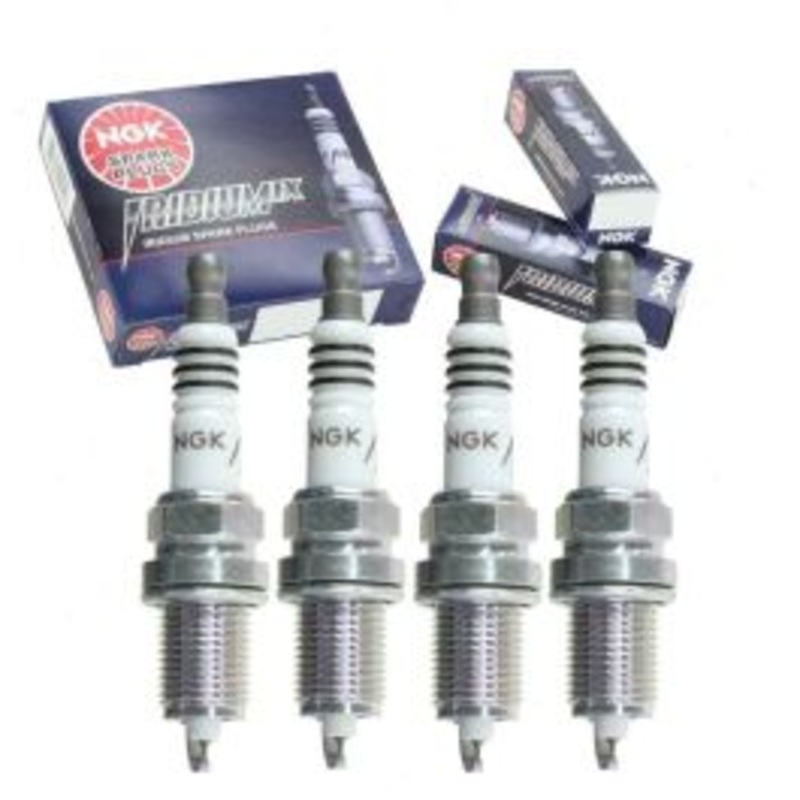 4 pc NGK Iridium IX Spark Plugs for 1999-2003 Mazda Protege 1.6L L4