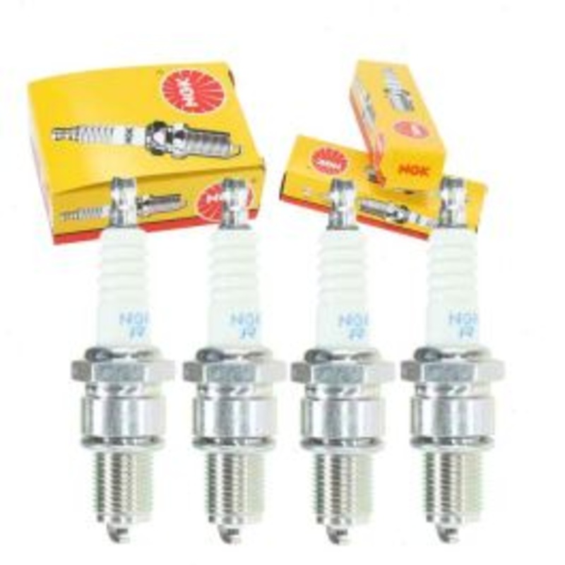 4 pc NGK Standard Spark Plugs for 1985-1987 Hyundai Stellar 1.6L 2.0L L4
