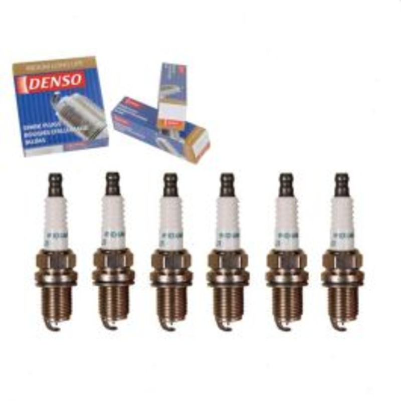 6 pc DENSO Iridium Long Life Spark Plugs for 1999-2008 Suzuki Grand Vitara 2.5L 2.7L V6