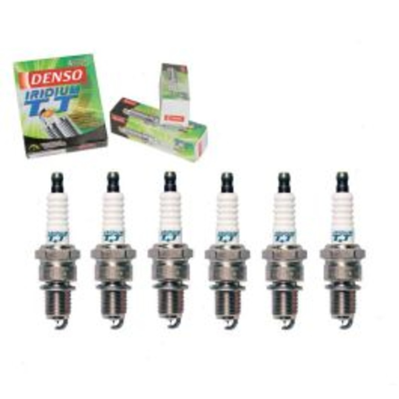 6 pc DENSO Iridium TT Spark Plugs for 1973-1974 Mercedes-Benz 280 2.8L L6