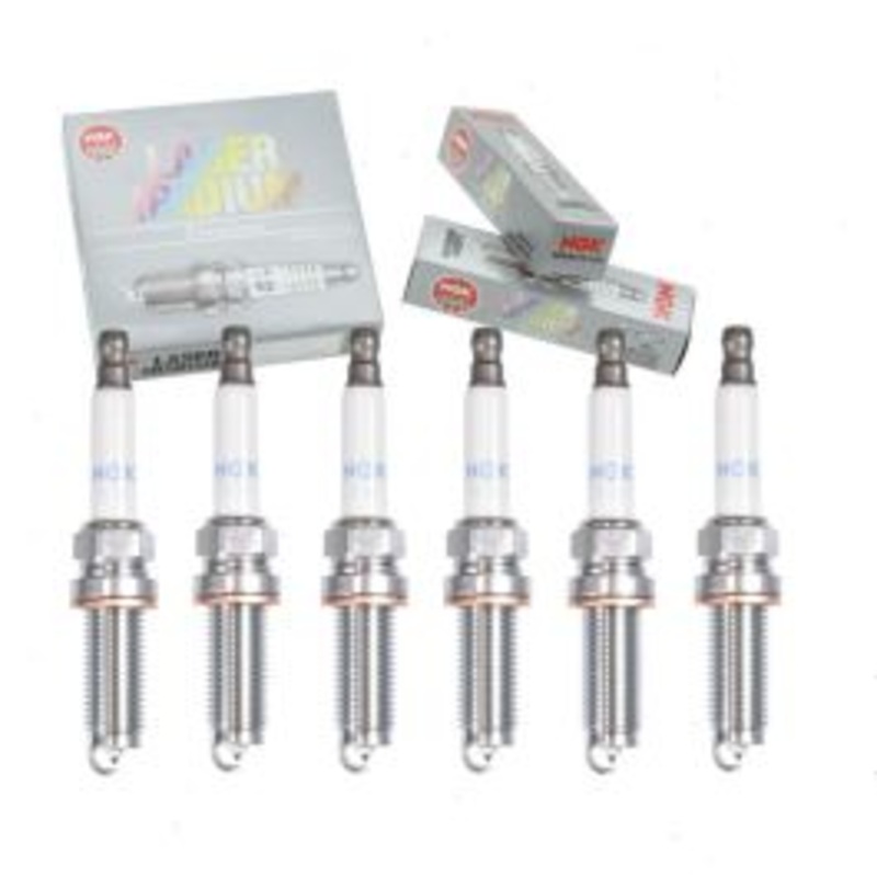 6 pc NGK Laser Iridium Spark Plugs for 2017-2020 Jaguar F-Pace 3.0L V6