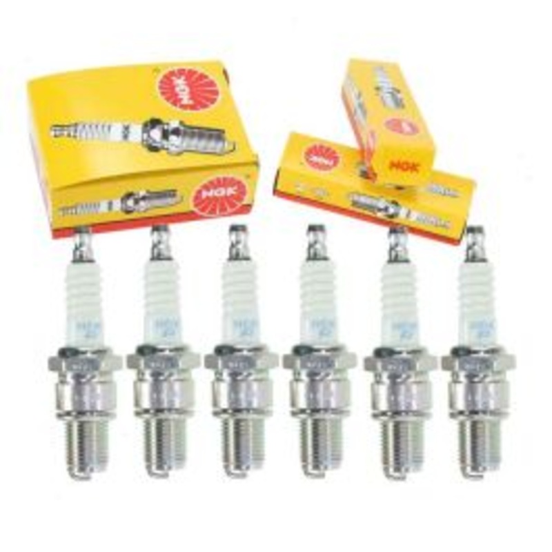 6 pc NGK Standard 5422 BR8ES Spark Plugs