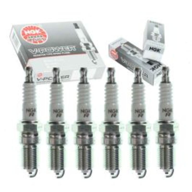 6 pc NGK V-Power Spark Plugs for 2010-2011 Mercury Milan 3.0L V6