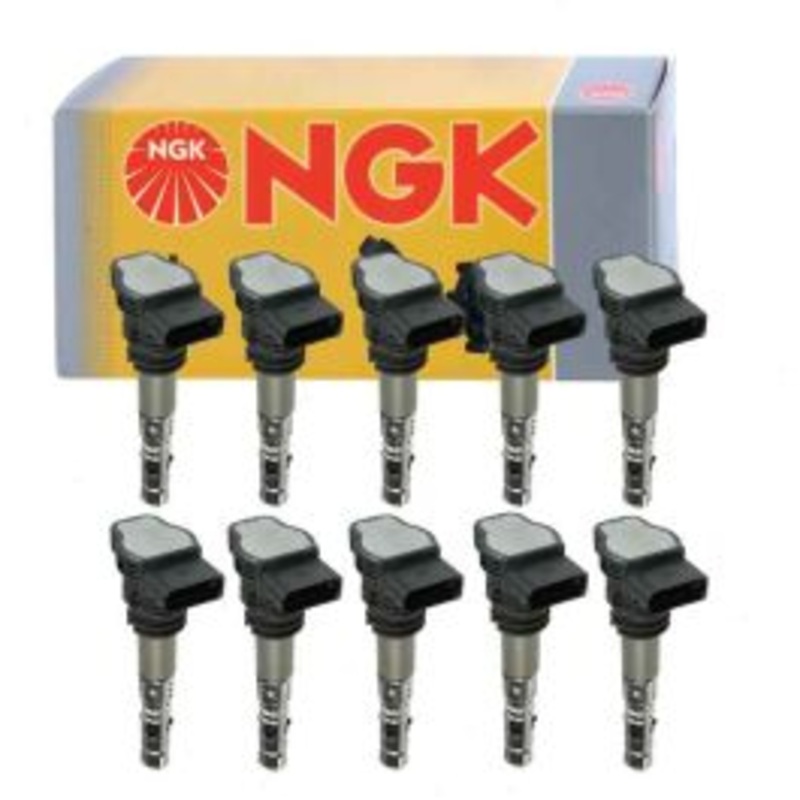 10 pc NGK 48843 U5003 Ignition Coils