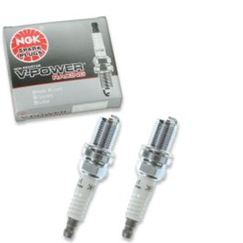2 pc NGK V-Power Racing 5238 R5671A-9 Spark Plugs