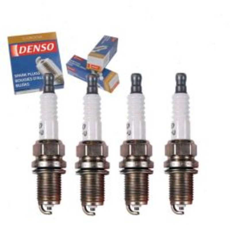 4 pc DENSO Standard U-Groove Spark Plugs for 2009-2010 Volkswagen CC 2.0L L4