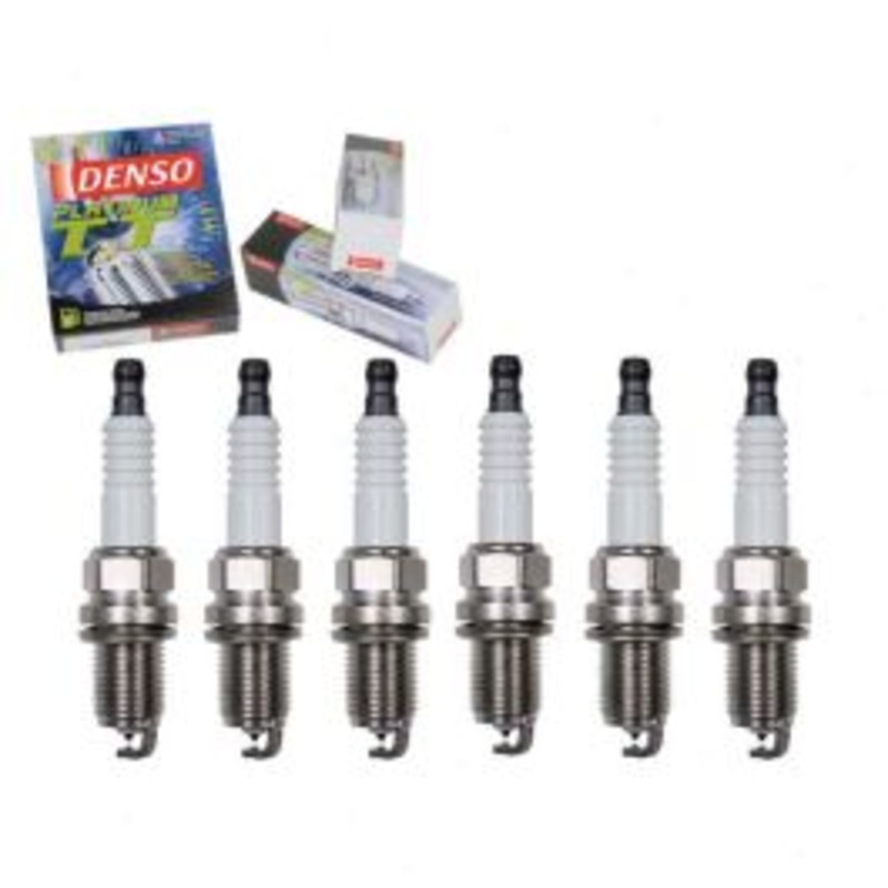 6 pc DENSO Platinum TT Spark Plugs for 1994-1995 Alfa Romeo 164 3.0L V6
