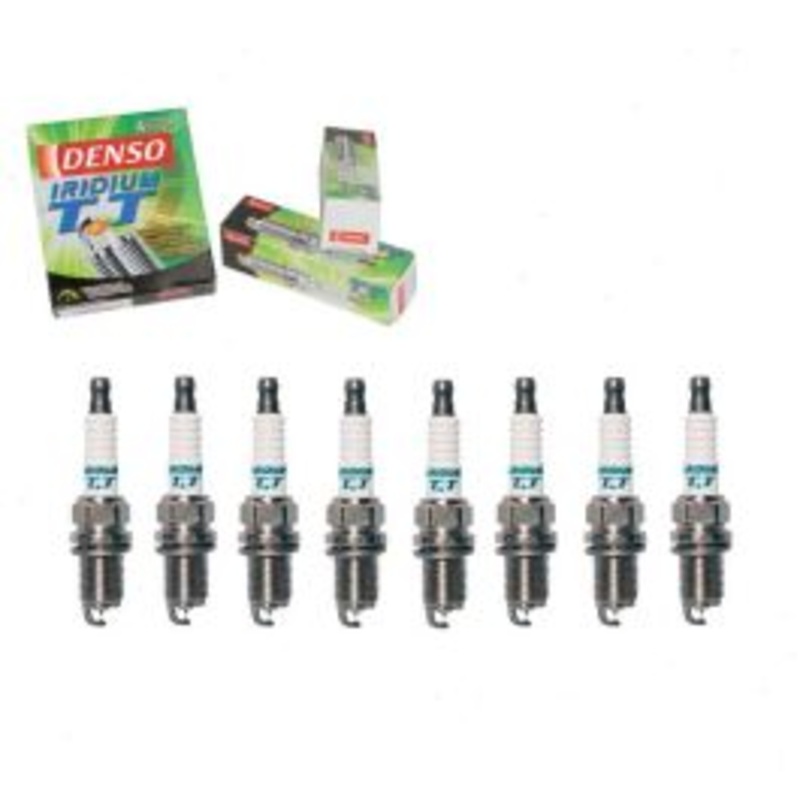 8 pc DENSO Iridium TT Spark Plugs for 2000 Rolls-Royce Corniche 6.8L V8