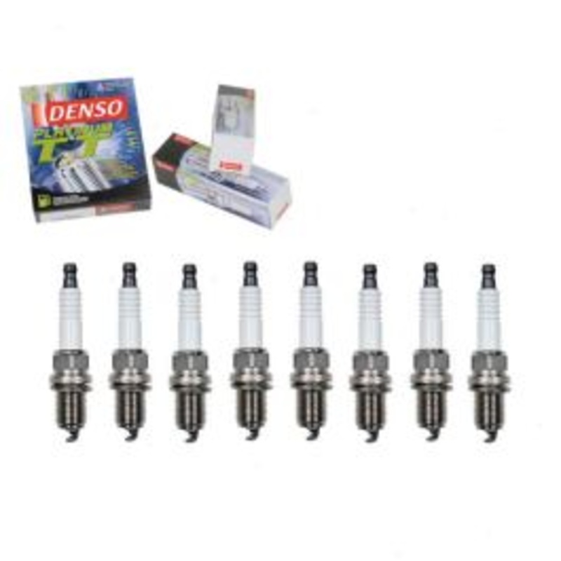 8 pc DENSO Platinum TT Spark Plugs for 2000-2002 Jaguar XKR 4.0L V8