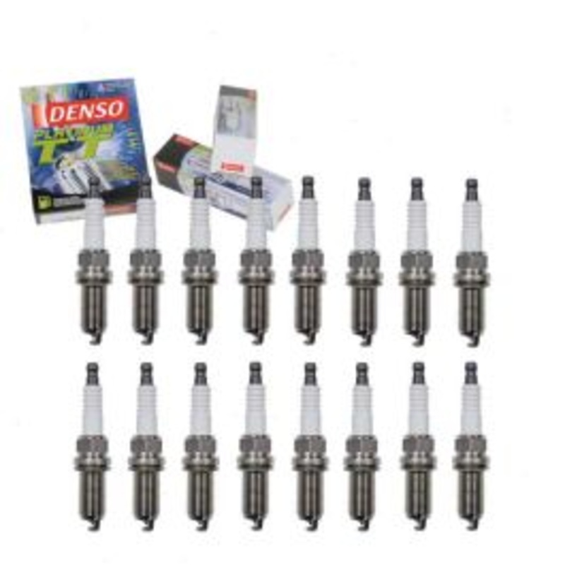 16 pc DENSO Platinum TT Spark Plugs for 2014 Ram 5500 6.4L V8