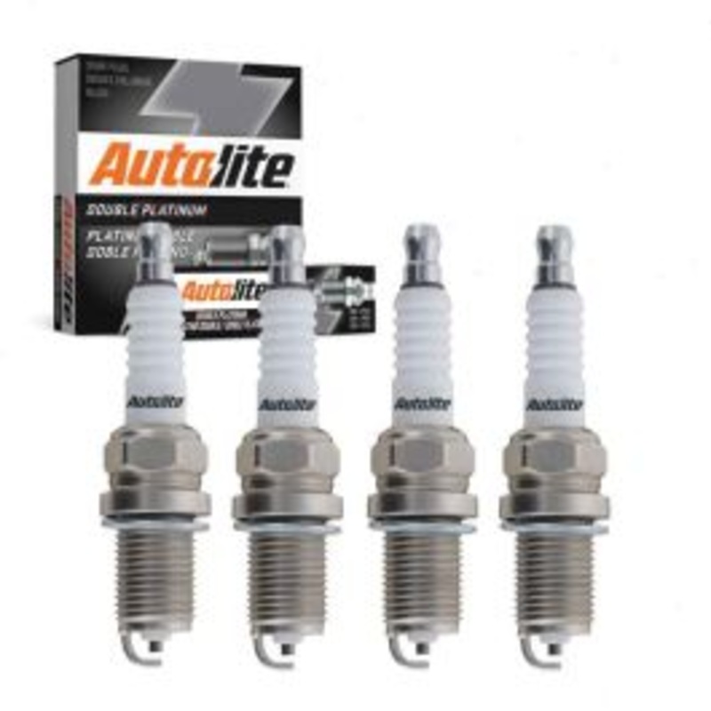 4 pc Autolite Double Platinum Spark Plug for 2002-2006 Acura RSX
