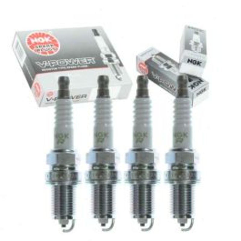 4 pc NGK V-Power Spark Plugs for 1987-1991 Toyota Camry 2.0L L4