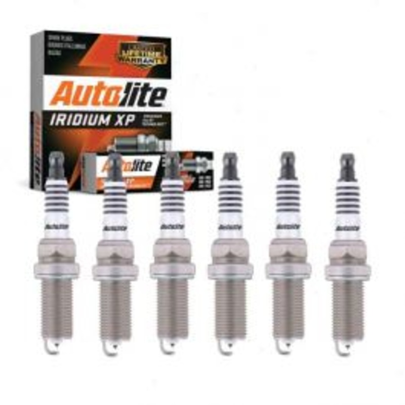 6 pc Autolite Iridium XP Spark Plug for 2008-2019 Toyota Highlander 3.5L V6