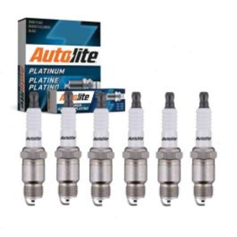 6 pc Autolite Platinum Spark Plug for 1977-1979 Pontiac Phoenix 3.8L V6