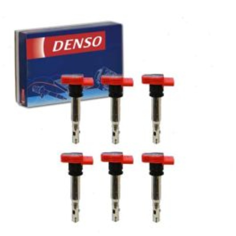 6 pc DENSO Direct Ignition Coils for 2014-2017 Audi SQ5 3.0L V6